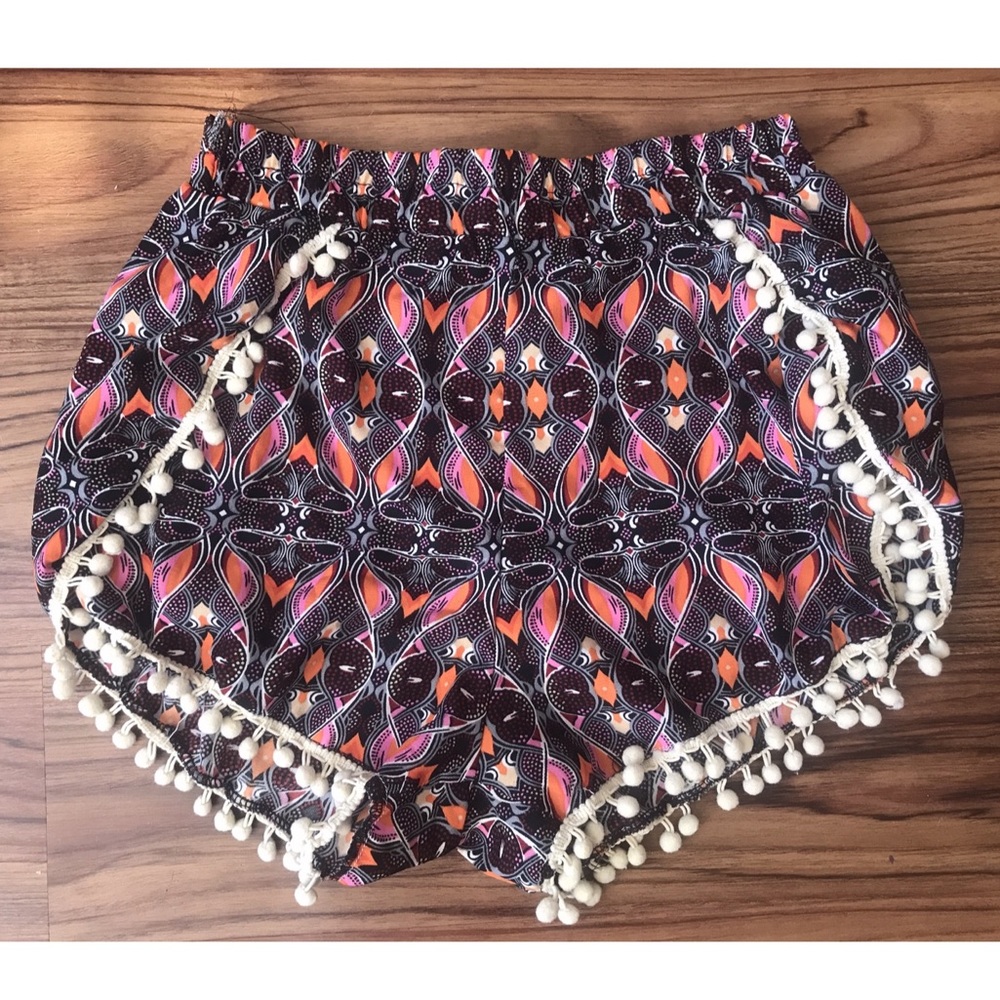 Boho Gypsy high waisted shorts